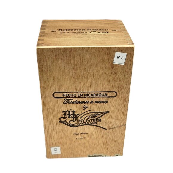 RARE Collectible Totalmente a Mano by My Father Cigars Wood Cigar Box - Picture 10 of 10